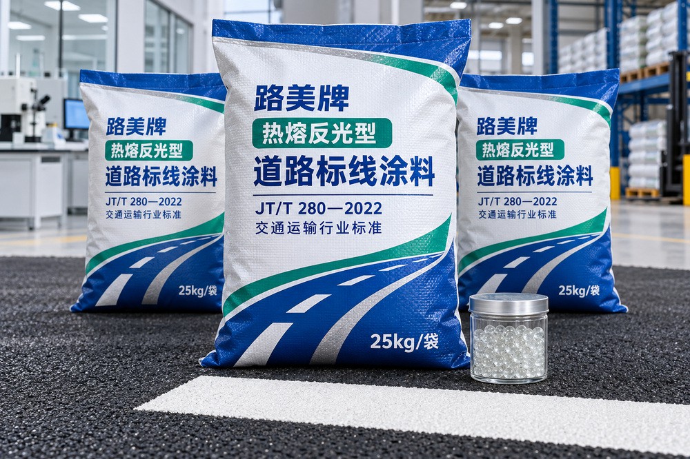 路美JT/T 280—2022热熔反光型新国标道路标线涂料